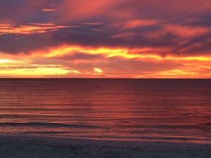 Sunset at Sandy Cape