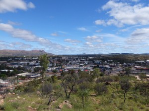 A view of Alice Springs from Anzac Hill