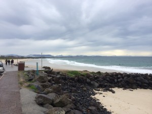 Byron Bay, impressive even on an overcast, wet Saturday morning !